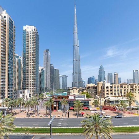 Ultra Luxury Downtown - Full Burj Khalifa View - 5 Min Walk To Dubai Mall! Buitenkant foto