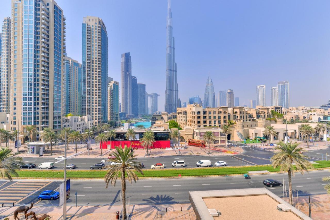 Ultra Luxury Downtown - Full Burj Khalifa View - 5 Min Walk To Dubai Mall! Buitenkant foto