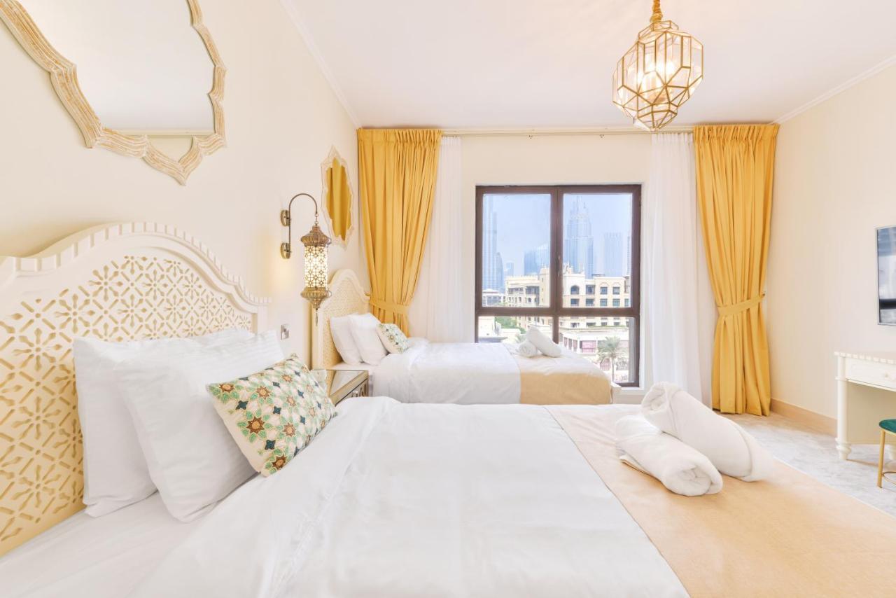 Ultra Luxury Downtown - Full Burj Khalifa View - 5 Min Walk To Dubai Mall! Buitenkant foto