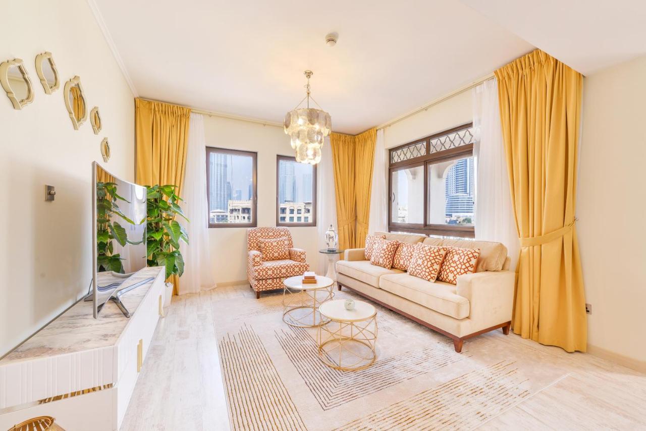 Ultra Luxury Downtown - Full Burj Khalifa View - 5 Min Walk To Dubai Mall! Buitenkant foto