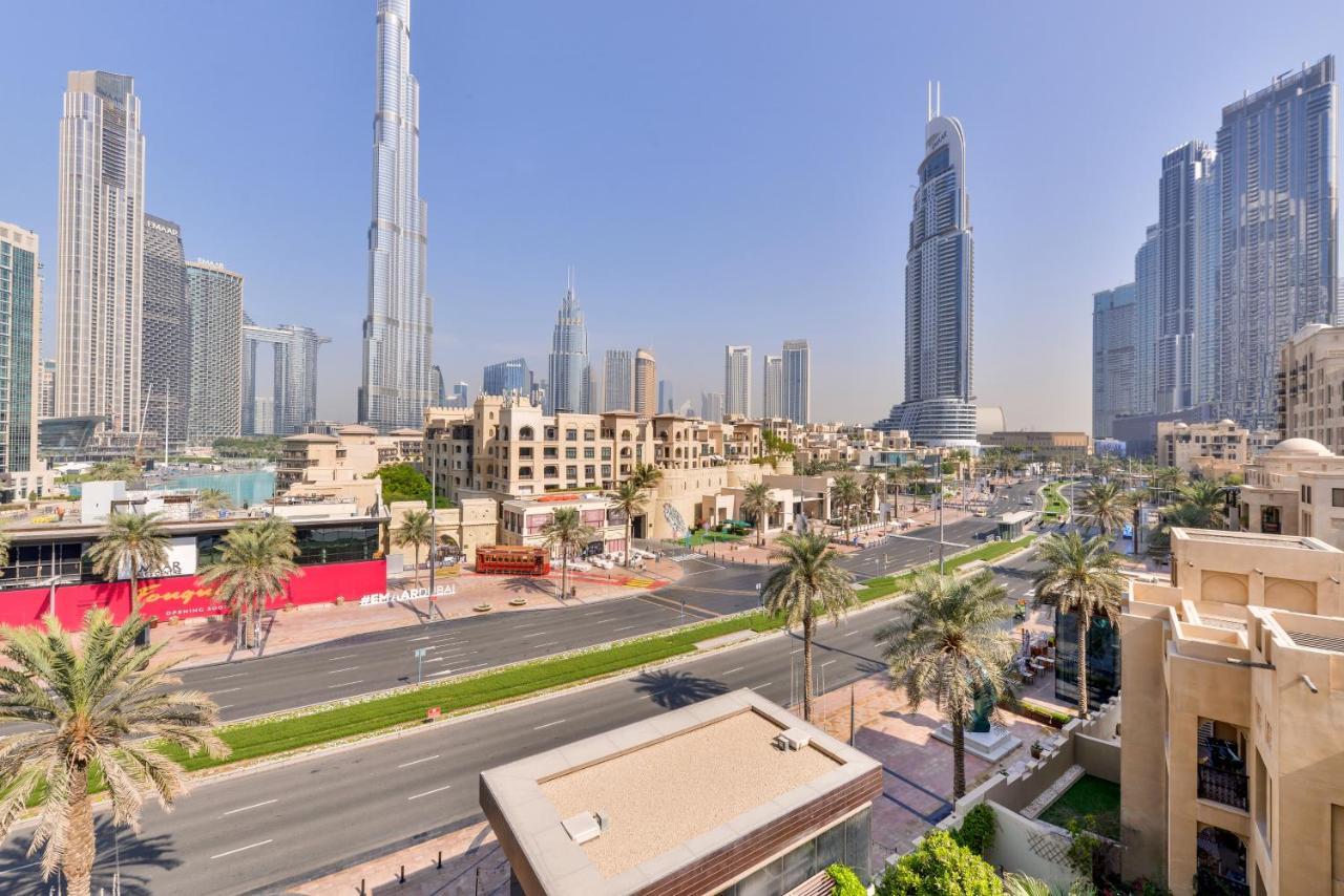 Ultra Luxury Downtown - Full Burj Khalifa View - 5 Min Walk To Dubai Mall! Buitenkant foto