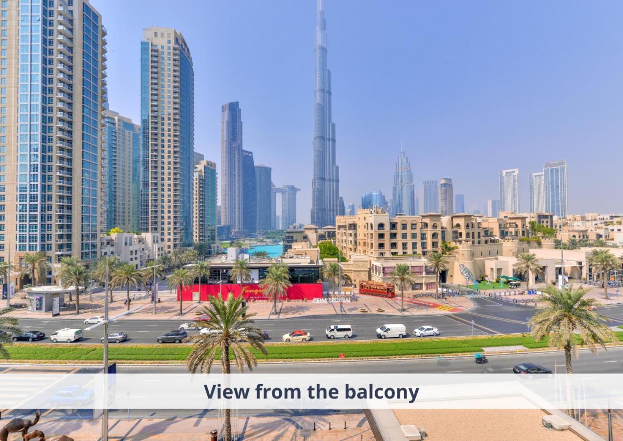 Ultra Luxury Downtown - Full Burj Khalifa View - 5 Min Walk To Dubai Mall! Buitenkant foto