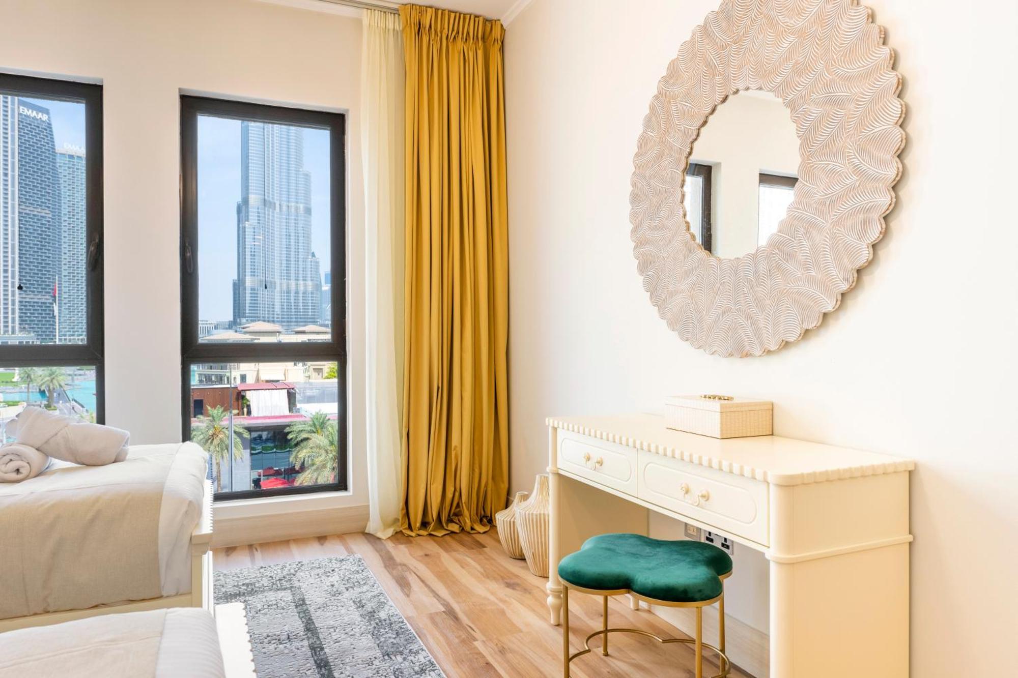 Ultra Luxury Downtown - Full Burj Khalifa View - 5 Min Walk To Dubai Mall! Buitenkant foto