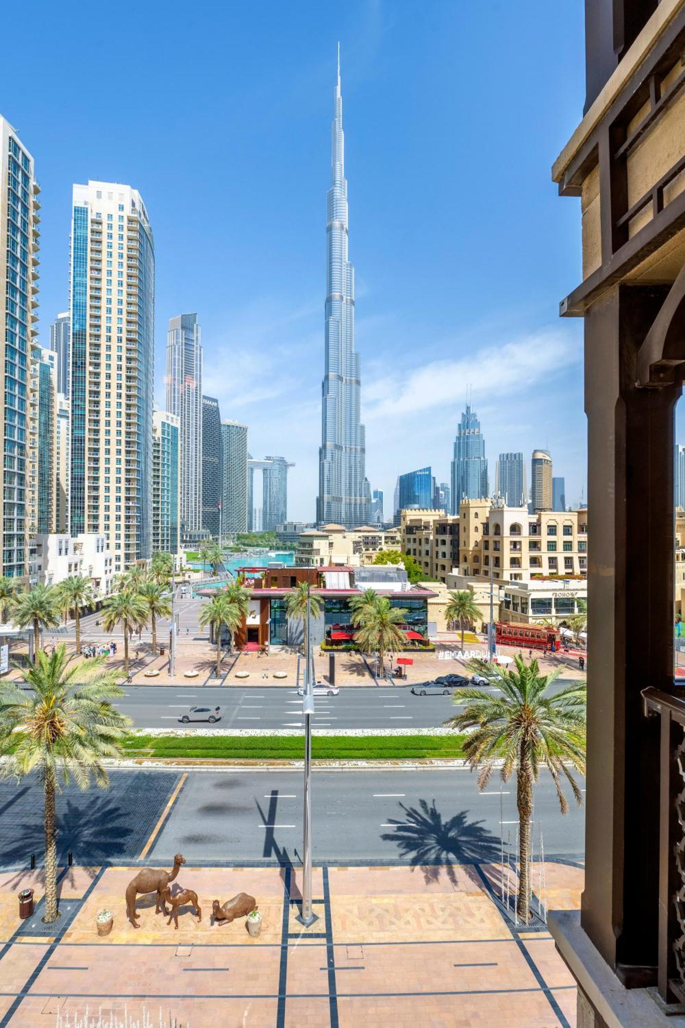 Ultra Luxury Downtown - Full Burj Khalifa View - 5 Min Walk To Dubai Mall! Buitenkant foto