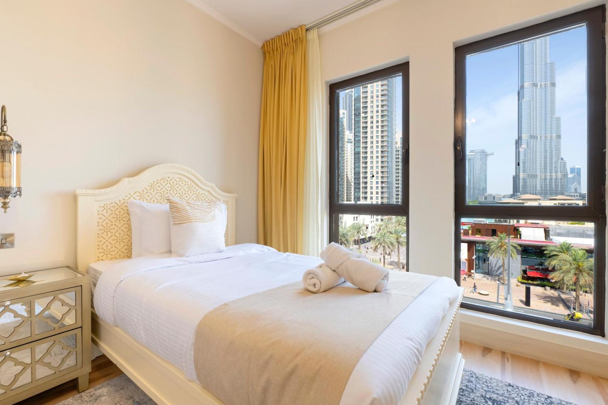 Ultra Luxury Downtown - Full Burj Khalifa View - 5 Min Walk To Dubai Mall! Buitenkant foto