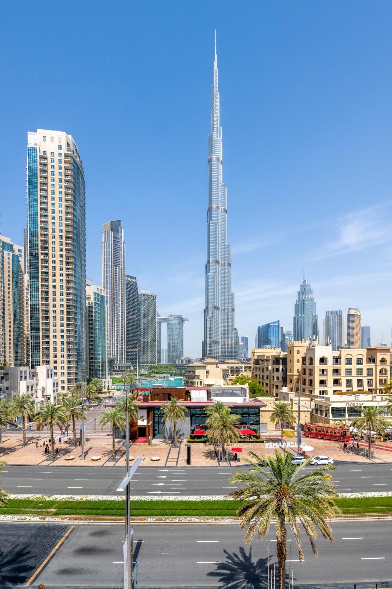 Ultra Luxury Downtown - Full Burj Khalifa View - 5 Min Walk To Dubai Mall! Buitenkant foto