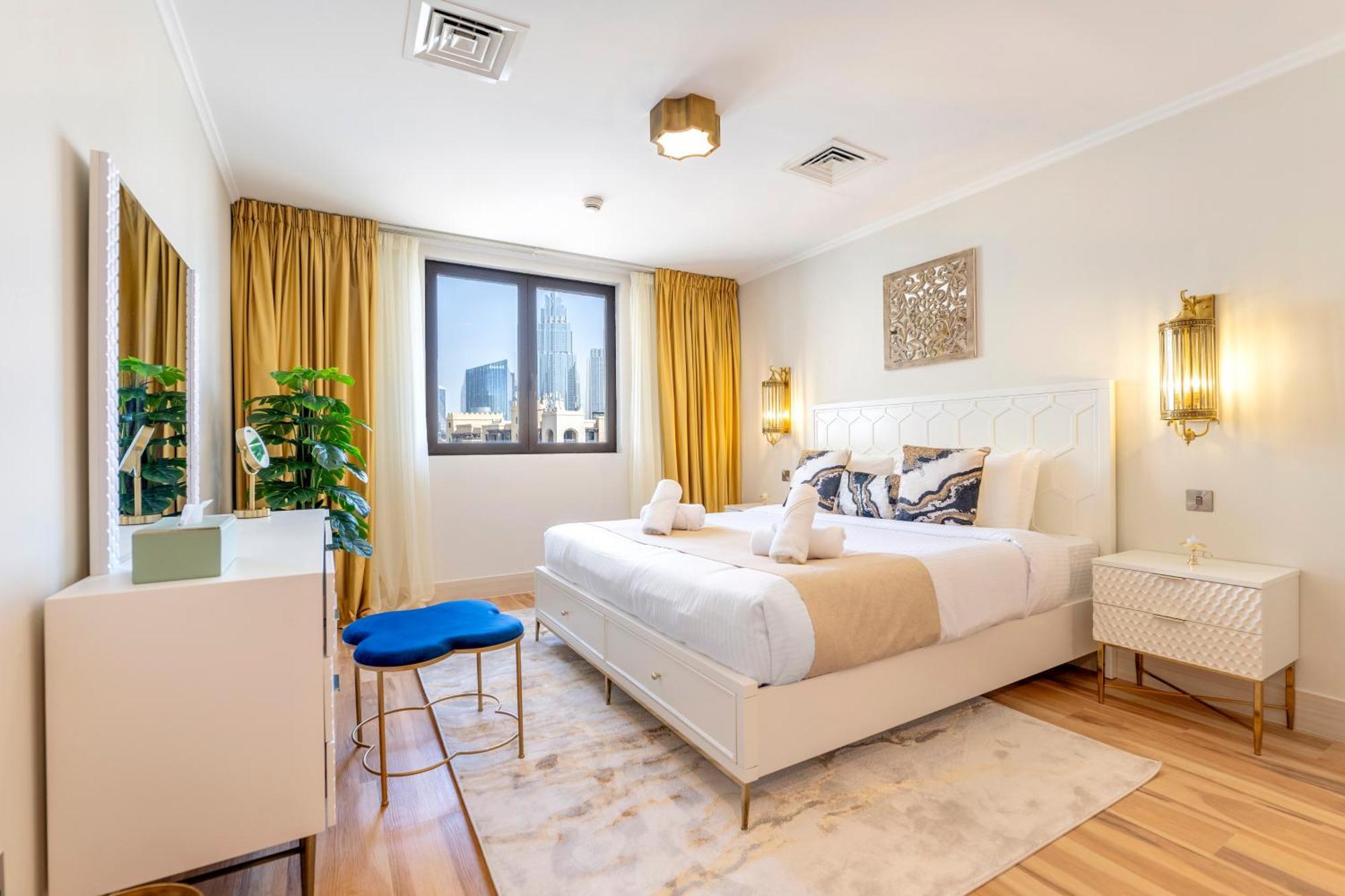 Ultra Luxury Downtown - Full Burj Khalifa View - 5 Min Walk To Dubai Mall! Buitenkant foto
