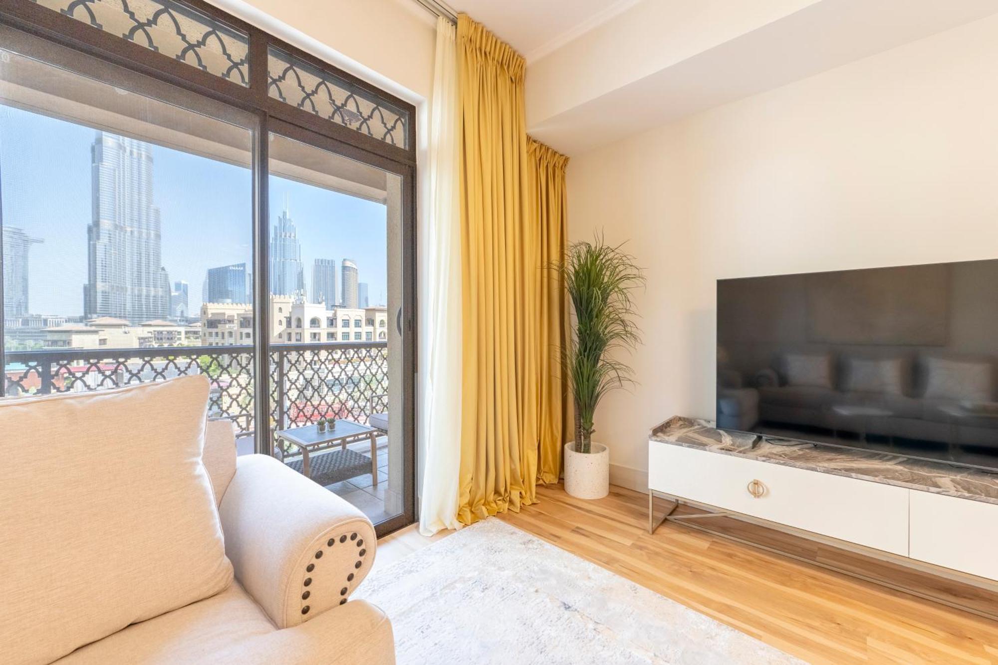 Ultra Luxury Downtown - Full Burj Khalifa View - 5 Min Walk To Dubai Mall! Buitenkant foto